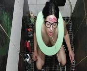God damn! I'm such a dumb ass human toilet fuck whore. LOOK AT ME! from toilet me peas katie aunty
