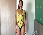Cosplay Pikachu Tease from hamoni dance patreon pikachu sexy youtuber video