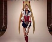 Bloody Passion Cap 17 - My Step Sister Sends Me Pictures of Her Vagina and Sailor Moon Cosplay from ryona game sailor moon
