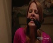 Katie Leclerc cleave gagged in 'A bridge's revenge from cleave gagged and