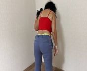 Stepmom pulled down her pants to show a big ass for sex from puleng big ass ryth