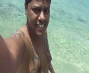 Filipino Nudist Couple .. naked in Boayan Island, PHL from miss philippine janine tugonon naked body