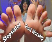 POV:Bratty Step Sister MAKES YOU WORSHIP HER FEET! TEASER from bully makes girls piss