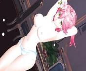 【Hololive MMD】Miko Sakura / Hip Sway Dance 【For Gentlemen】 from mmd tae miko riding and having multiple orgasms