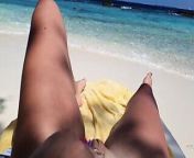 POV Horny girl masturbates when she sees a hot scuba diver in the sea from brazil teens nudistice sexba