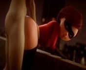 ELASTIGIRL (HELEN PARR) - THE INCREDIBLES!! from 3d violet parr and gwen tennyson animations