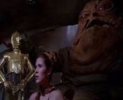 Princess Leia Slave Scenes - Carrie Fisher from princess leia