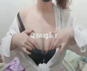 Asian cutie plays sex banana toy to cum swag.live lovely_lady from chinese bitch play banana