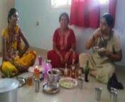 Village Aunties Drinking Wine and See hers Behaviour.... from गाँव मोसी लाइव नाभि