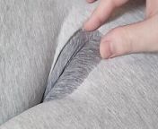 Spitting and Rubbing Cameltoe Delicious Wet Pussy of My Step Sister from hot pussy slide pov close up teen pussy job until massive cumshot orgasm