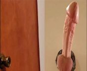 Glory Hole watch what happens when big cock solo male with big dick puts cock in gloryhole grow big and hard to cumshot from big cock solo gay