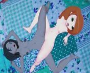 Kim Possible fucking Bonnie with a strap-on. Lesbian Hentai. from cartoon kim possible porn videos