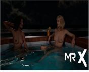 WaterWorld - Wife cheating in hot tub with girl E1 #52 from with girl hd xxxfm animation vore crush