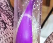 Close Up Squirt Vibrating in the Penis Pump Mistress Gina from onlyfans crystal storm