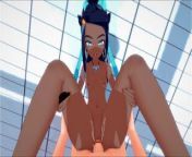 Nessa gets fucked from your POV - Pokemon Hentai from pokemon the first movie
