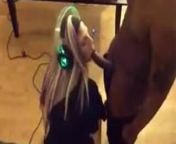 girl suck big black cock during videogame from indian xxx videorape