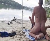 Exclusive ONLY on FapHouse: Almost caught fucking at the river from only on