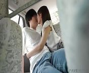 Kiss and blowjob in the city with her who loves Natsu Tojo from natsu fuck wend