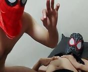 spiderman eat pussy hotspiderwoman from creampie eating from condom encourage video