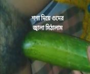 Bangladeshi sexy girl cucumber hard masturbate. from bangladeshi sexy aunty sex