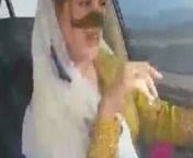 Iranian sexy hijab milf dancing in car-Ahvaz city from iranian in car