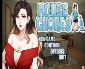 House Chores Cap 1 - My Sexy Big Tits Brunette Stepmom from premium hentai bi