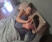 Surprising two girls by pissing on them in bed and the wet their clothes. from urine xxx pussy