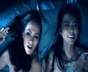 Kate Siegel, Levy Tran & Victoria Pedretti naked love scenes from ban kiss of love kochi