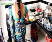 Kitchen Sex: Step Mom Is Sitting to Eat Food Till We Leave from indian desi kitchen sex