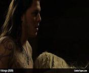 Alicia Agneson topless and sexy scenes from Vikings from habard vikings sex scenes