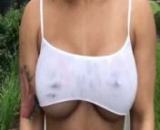 The blonde with big tits turns us on in public from av4 us on