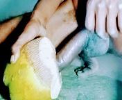 Coconut will also give you real fun like ass and pussy. Try not to too fast. Fucked the coconut or watered it and removed it. from real hunk sex video you tube odia sexy ap