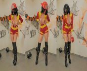 I'm a sexy firefighter from carry key carrykey cosplay onlyfans sexy leaks 5