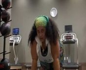 PinkyXXX Working Out Like A Beast In The Jungle from pinkyxxx com