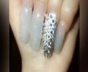 Bhad Long Nails from pooja bhad sex