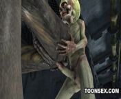 Hot 3D Alien Babe Gets Fucked by a Martian from 3d alien