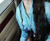 In the taxi. I do a video call show on the highway to one of my followers. I got so excited that I fucked the taxi drive from tamil aunty free sex