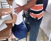 I am unfaithful and perverted, the teacher rubs his cock on my shoulder and I give him his good blowjob swallowing milk. from school 10 students nellai teacher with 10th boy sex video