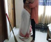 Desi Saas Ko Mast Chudai Damad - Fuck Indian mother-in-law while sweeping house (Priya Chatterjee) Hindi Clear Audio from roosha chatterjee hot bed kissing navel