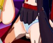 Akame x Leone Lesbian Threesome 3D Hentai from hentai machete01y leon cz