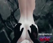 Female Freddy Krueger vs Jason - Cosplay Hentai Parody Game from horror tune
