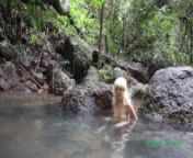 I WENT IN JUNGLE FOR GET FUN, SWIM NAKED, MASTURBATE AND PISS IN PURE SPRING WATER from jungle me mangalxx jahidamokey and gial xxx videos