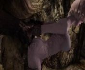 Andara Visits Dungeon And Gives In To Her Secret Desires - Video Game Monster Porn from skyrim se amorous adventures