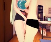 (3D Hentai)(Lesbian)(Seven Deadly Sins) Elizabeth x Diane from anjum fakih nude photonextpage dian actor sr