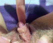 huge clitoris jerking and rubbing orgasm in extreme close up pov HD from clistoris