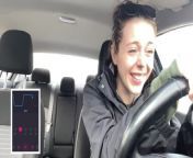 Lush Control in Tims Drive Thru + Mall and Cumming Hard! from gtils dress change