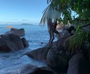 spying a nude honeymoon couple - sex on public beach in paradise from paradise birds valery nude 18