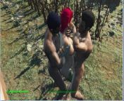 Two guys fuck a pregnant girl in a corn field | fallout 4 sex mod from field sex