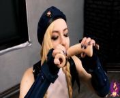 Street Fighter Sexy Cammy Fuck Her Anal Hole with Prolapse and Squirt Cosplay Porn from cosplay sexy cammy pussy
