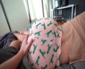 Big Booty Step sister in short shorts hints at sex from xxxxxxxb